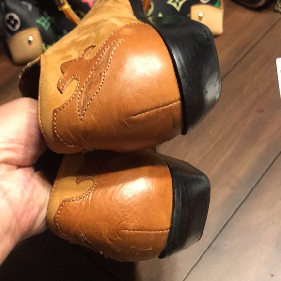 Western Leather Booties - Picture 7 of 10